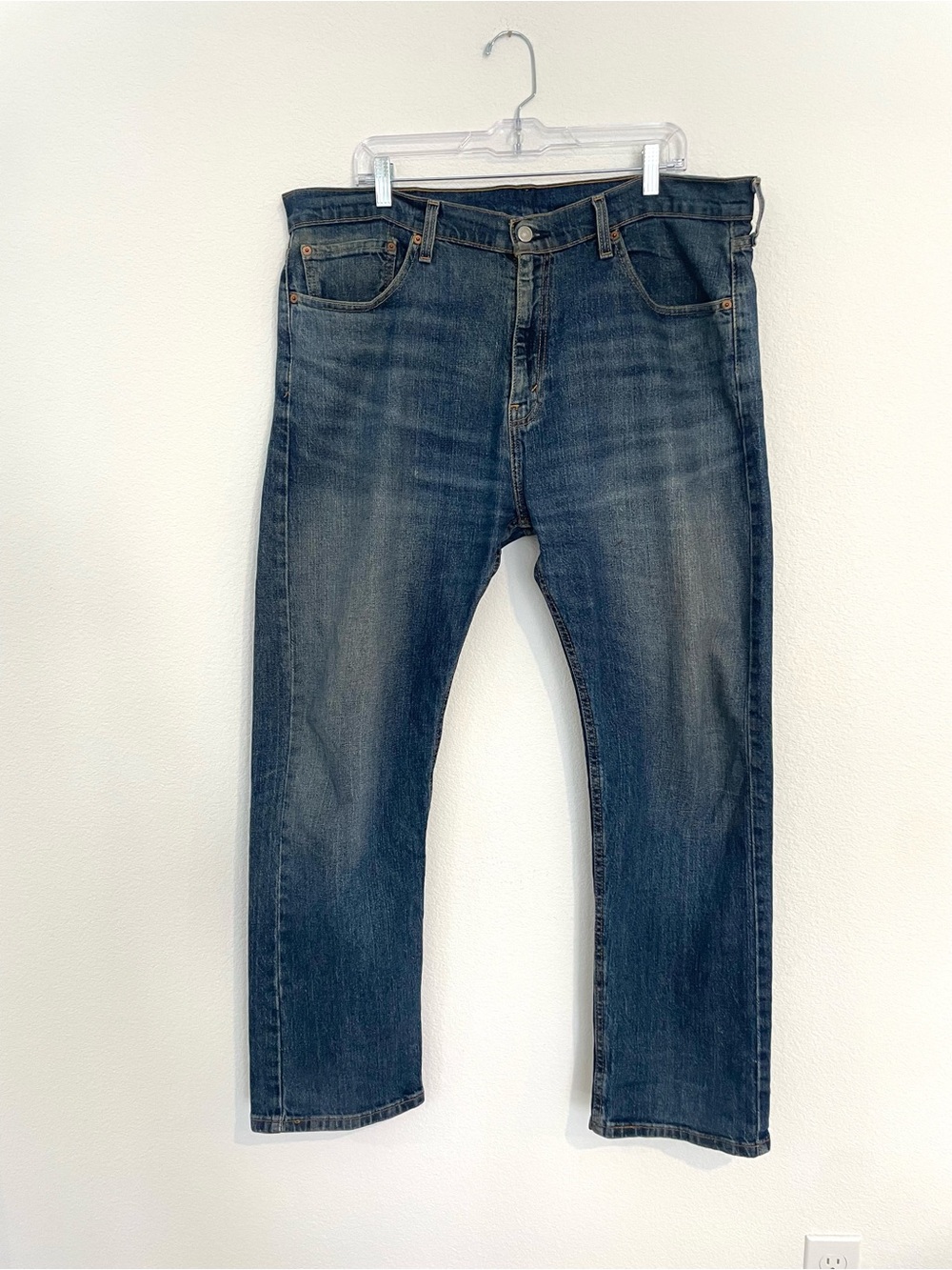 Levi's 505 Regular Straight Leg Men's Blue Denim Jeans